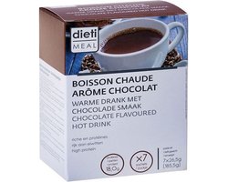 Dieti Warme Chocolade - 7 stuks - Drinkmaaltijd