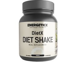 Energeticx Vanille DietX Maaltijd Shake - Altijd druk en geen tijd om een maaltijd te maken? Onze maaltijdshake is de perfecte oplossing!