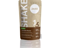 Jake Chocolade Original 20 Maaltijden - Vegan Maaltijdvervanger - Poeder Maaltijdshake - Plantaardig, Rijk aan voedingsstoffen, Veel Eiwitten - Shakes