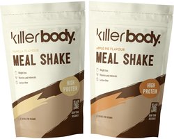 Killerbody Meal Shake Voordeelpakket - Apple Pie & Vanilla - 2x 1000 gr