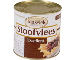 Klassiek stoofvlees blik 2.7 kg