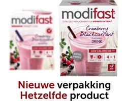 Modifast Intensive Milkshake Cranberry 440g