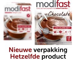 Modifast Intensive Pudding chocolade LCD 8X55G