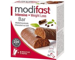 Modifast Lunchrepen Chocolade- 6 repen