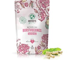 Mother's Gem borstvoedingskruiden met fenegriek - 33% meer inhoud per capsule dan Boezemvriendjes - Kruiden borstvoeding lactatie in capsules - Goed voor de melkproductie - Veganistisch - 60 stuks - 600 mg