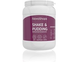 NovaShops eiwitdieet | Afslank & Proteïne pudding | Bananen Pudding (17 porties)