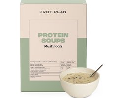 Protiplan | Champignonsoep | 7 x 30,5 gram | Eiwitrijk | Afvallen met gezond en lekker eten!