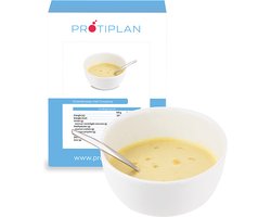 Protiplan | Groentesoep met Croutons | 7 x 25 gram | Eiwitrijk | Afvallen met gezond en lekker eten!