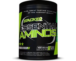 Stacker 2 Essential Aminos Blue Raspberry - 400 gram - Drinkmaaltijd