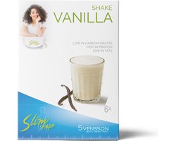 Svensson Dieet shake Vanille 6 x 25 gram Eiwitdieet | Koolhydraatarm en laag caloriën