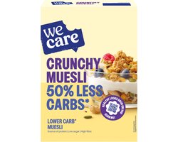 WeCare Lower Carb Crunchy Muesli 325 gr