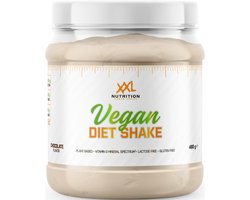 XXL Nutrition - Vegan Diet Shake - Maaltijdshake, Eiwit Shake, Maaltijdvervanger - Whey Protein Shake Incl. Vitamines & Mineralen - Chocolade - 480 Gram