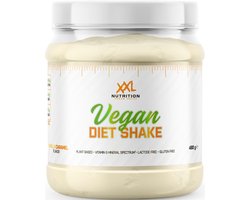 XXL Nutrition - Vegan Diet Shake - Maaltijdshake, Eiwit Shake, Maaltijdvervanger - Whey Protein Shake Incl. Vitamines & Mineralen - Vanille Caramel - 480 Gram