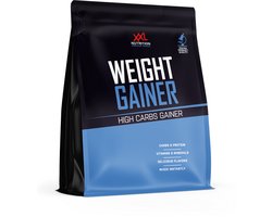 XXL Nutrition - Weight Gainer - Voor Verantwoorde Gewichtstoename - Maaltijdvervanger hoog in Koolhydraten & Eiwitten (Concentraat & Isolaat) - Aankomen Mass Gainer - 2500 gram - Banaan