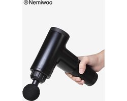 ®Nemiwoo Massage gun - Professioneel-Rug nek 6 standen -Inclusief 4 opzetstukken