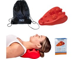 Alpha Focus Nekstretcher - Massagekussen voor Nekpijn- Nekmassage Apparaat - Nekkussen - Nek stretcher - Voor Nek en Rugklachten.