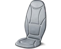 Beurer MG 155 Massagekussen - Geschikt voor in de auto - Incl. auto adapter - 5 Trillingsmotoren - Trilmassage - Verwarming - 3 Zones - 2 Intensiteitsniveaus - 3 Jaar garantie