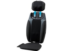 HoMedics MCS950HJ 2 in 1 shiatsu Massagestoel met afneembare massagekussen - Shiatsu Stoel Massage Kussen - Massagestoel - Elektrisch Apparaat tegen Rugpijn met Warmte