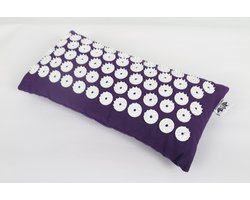 OM NAMASTE NEKKUSSEN ACUPRESSUUR - PAARS- Om Namaste Spijkermat - Acupressuur mat - Acupressure mat – kussen - nekkussen- Paars -Gratis verzending!!