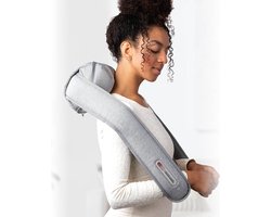 Sharper Image - Multi-Function Shiatsu Massager - Massage kussen - Warmtefunctie - Ergonomisch ontwerp - nek, schouders, rug, benen en voeten