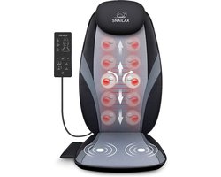 Shiatsu Massagekussen - Massagestoel - Elektrische - Voor Rug en Nek - 3 Modes