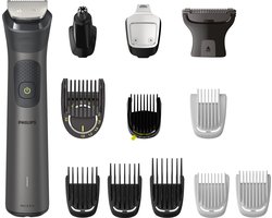 Philips All-in-One Series 7000 MG7920/15 - 13-in-1 - Multigroom - Baardtrimmer - voor baard lichaam en haar - Donkergrijs