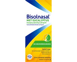 Bisolnasal Neusspray Eucalyptus - 1 x 10 ml