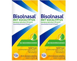 Bisolnasal Neusspray Eucalyptus - 2 x 10 ml