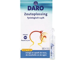 Daro  Fysiologische Zoutoplossing - Neusspray - 10 x 5 ml