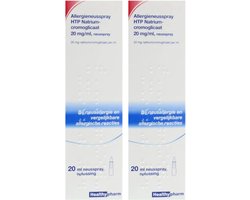 Healthypharm Natriumcromoglicaat 20mg/ml Neusspray - 2 x 20 ml