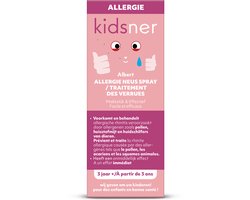 Kidsner Albert De Allergie Neusspray | Verlicht de symptomen van allergische rhinitis (niezen, loopneus of verstopte neus | Kindervriendelijk | 10 ml