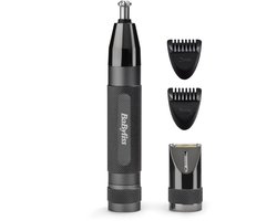 BaByliss Super-X Metal Series precisietrimmer E111E - Special Edition - Neushaartrimmer, wenkbrauwtrimmer - incl. 2 opzetkammen