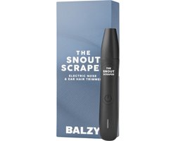 BALZY SnoutScraper - Neustrimmer mannen - Oortrimmer - Neushaartrimmer heren - Oplaadbaar - Waterdicht