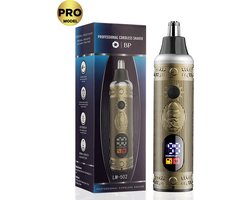 BP® Neustrimmer Pro - Neustrimmer Mannen en Vrouwen - Neustrimmer Oplaadbaar - Oortrimmer - Neushaartrimmer - USB Oplaadbaar - Digitaal Display - Sinterklaas Cadeautjes - Black Friday 2024 Deals