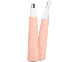 Dailysuppliess Neustrimmer Mannen - Bodygroomer - Scheerapparaat - Oortrimmer - Roze