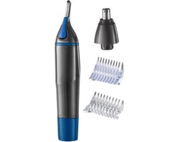 Dailysuppliess Neustrimmer Mannen - Bodygroomer - Scheerapparaat - Oortrimmer - Zwart en Blauw