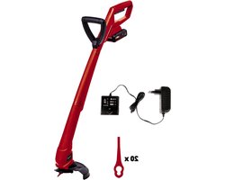 draadloze grastrimmer GC-CT 18/24 Li P Power-X-Change - draadloze graskantensnijder - Li-ion 18V - 8.500 min-^1 - 24 cm - extra handgreep - plastic behuizing - inclusief 20 plastic messen - inclusief 1.5 Ah batterij en oplader Neustrimmer