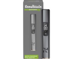 E Essentials® Neustrimmer - neus, oor trimmer - neushaar trimmer - usb oplaadbaar - met display - afwasbaar kopstuk - unisex - 3 snelheden - premium