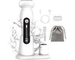 Ladyshave - 2-in-1 - Ladyshave voor Vrouwen - Draadloos - Trimmer Vrouw - Nat en Droog