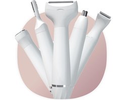 Ladyshave - 5-in-1 - Ladyshave voor Vrouwen - Draadloos - Trimmer Vrouw