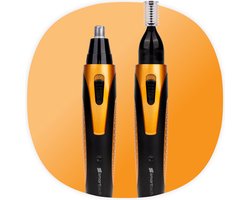 Neushaartrimmers | Neustrimmer - Oortrimmer Oplaadbaar 3.0 | Wenkbrauw trimmer | 2 in 1 oplaadbare Multifunctionele Neus- en oor trimmer | Trimmersets | Mannen en Vrouwen