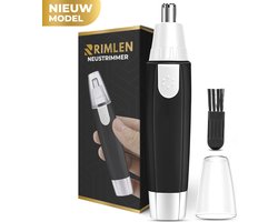 Rimlen® 3-in-1 Neustrimmer Basic voor Mannen: Neus, Wenkbrauw en Oorhaar Trimmer