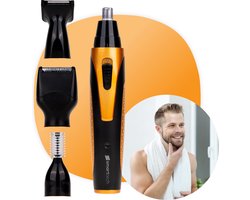 Smarttech - 4 in 1 oplaadbare Multifunctionele Neus, Baard, Wenkbrauw en Oor trimmer