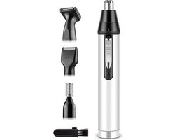 YONO Neustrimmer en Oortrimmer Oplaadbaar - Wenkbrauw Trimmer - Mannen en Vrouwen - 4in1 Detailtrimmer