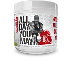 5% Nutrition Rich Piana All Day You May 30 serv — Lemon Lime