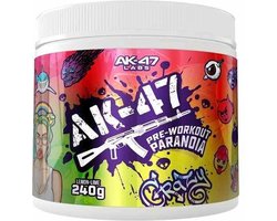 Ak-47 Pre-workout - 240 Gram (120 Doseringen) - Blue Raspberry