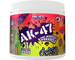 Ak-47 Pre-workout - 240 Gram (120 Doseringen) - Fruit Punch