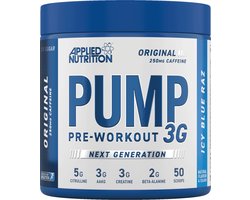 Applied Nutrition PUMP 3G ZERO - Product Smaak: Blue Raspberry