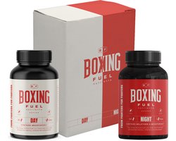 Boxing Fuel - Dag- en Nacht Supplement - 2-in-1 Pakket - Voor Athleten - Vitamine D, B2, B6 - Met Magnesium