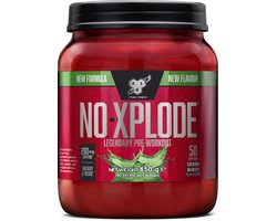 BSN N.O.-Xplode 3.0 Pre Workout - Pre-Workout – Green Burst – 50 doseringen (650 gram)